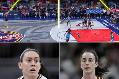 Caitlin Clark Stuns Liberty with Five First-Half Threes and a Viral Moment That Left Even Breanna Stewart Smiling.x