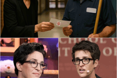 BREAKING NEWS: Rachel Maddow Discovers Her Old School Janitor Still Working At 81 YEARS OLD …But No One Was Prepared for What She Revealed About That Night in 1991