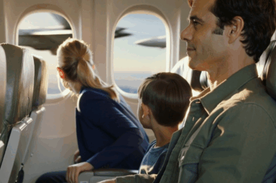 Single Dad Was Just in Seat 12F — Until His Call Sign Made the F‑22 Pilots Stand at Attention!