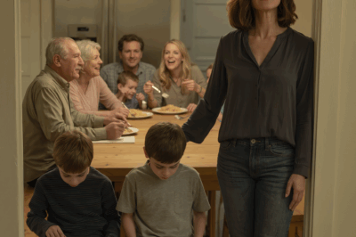 When i arrived at my parents’ house, i heard my mother say, “my sister’s kids eat first, and my kids wait for the crumbs.” my kids were sitting in the corner, sadly staring at the empty plates. my sister said, “get used to it. you were born to live off what’s left.” my father added “they need to learn their place”. i said nothing, grabbed my kids, and left. minutes later, they were…screaming in despair