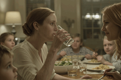 “Looks like something scraped off a cafeteria tray,” my sister-in-law spat, grimacing at the dinner table. “even my kids could do better!” the room went silent. i took a sip of water and said quietly, “i didn’t cook tonight…”