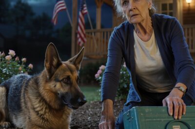 My son-in-law showed up at my door with his hand wrapped in bandages, saying the dog my husband left me had attacked him so it had been put down, and he handed me an urn of ashes as proof. But three days later, at 2 a.m., that very same dog tore up the memorial garden, and the box it dug up told me exactly what my son-in-law had been hiding beneath my husband’s grave.