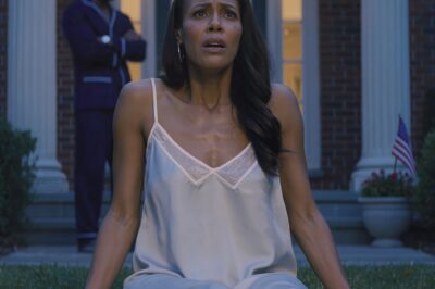 “My husband shoved me out onto the sidewalk in the middle of a Chicago snowstorm, saying, ‘Go back to your parents, the cold out there might wake you up,’ and left me barefoot in a thin nightgown—until the elderly neighbor opened her front door, draped a coat over my shoulders and whispered, ‘My son is his boss. Tomorrow he’ll be the one coming here to apologize.’