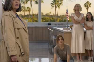 After eight years building a life in New York, I returned to California to surprise my daughter, but instead I found her kneeling on the tile floor, her hands aching from scrubbing her mother-in-law’s floor while being told she was “only good for cleaning” in her own home; in that moment, I stopped being a polite guest and did something that changed everything in that house.