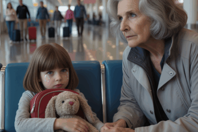 “My 8-year-old granddaughter was left behind at the airport by my daughter-in-law, while she boarded a first-class flight with my son and their children. She sent me a message saying: ‘We’ve decided to leave her behind, don’t contact us.’ I picked up the small pink backpack and took her home. Seven days later, their perfect life began to turn upside down.”